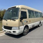29 Seats Used Toyota Coaster Bus Hiace Bus With Diesel Engine (1)
