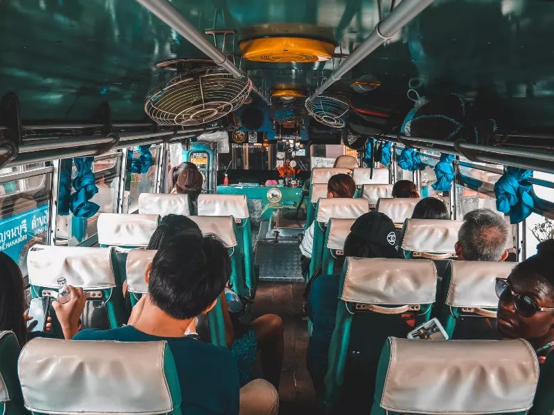 transport buses Indonesia